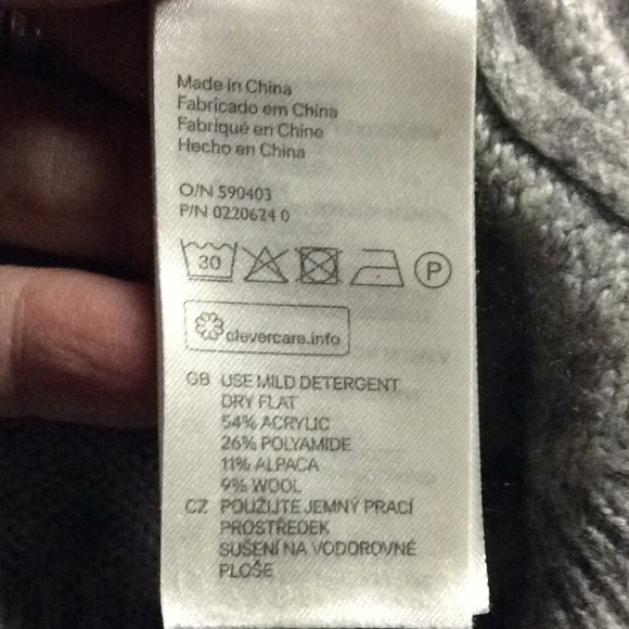 Grey & Black sweater - Picture 6 of 7